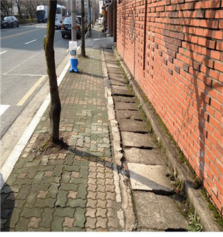 과학고 일원 보행로