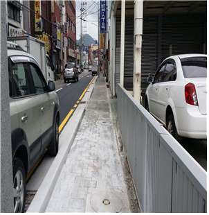 일방통행로 보행