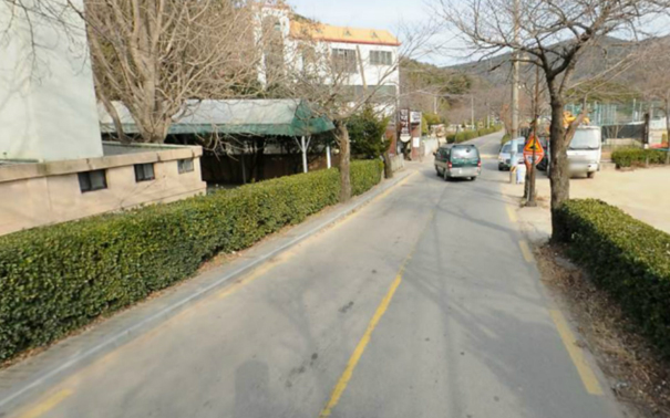 금성동 다목적광장 일원 산성로 정비 위치도