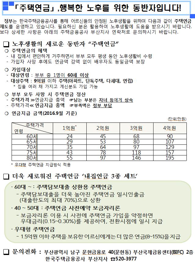 한국주택금융공사 서민지원 금융상품 게시물의 첨부 이미지 1