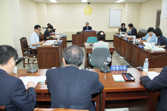 □ 제228회 의회 임시회 업무계획보고 주민도시위원회