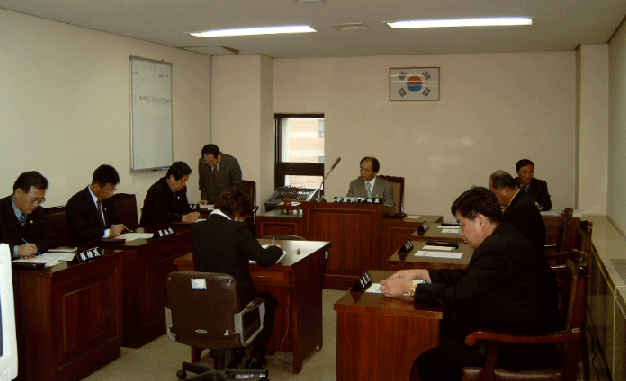 의회운영위원회 회의 ▷ 제120회 임시회 의사일정 협의