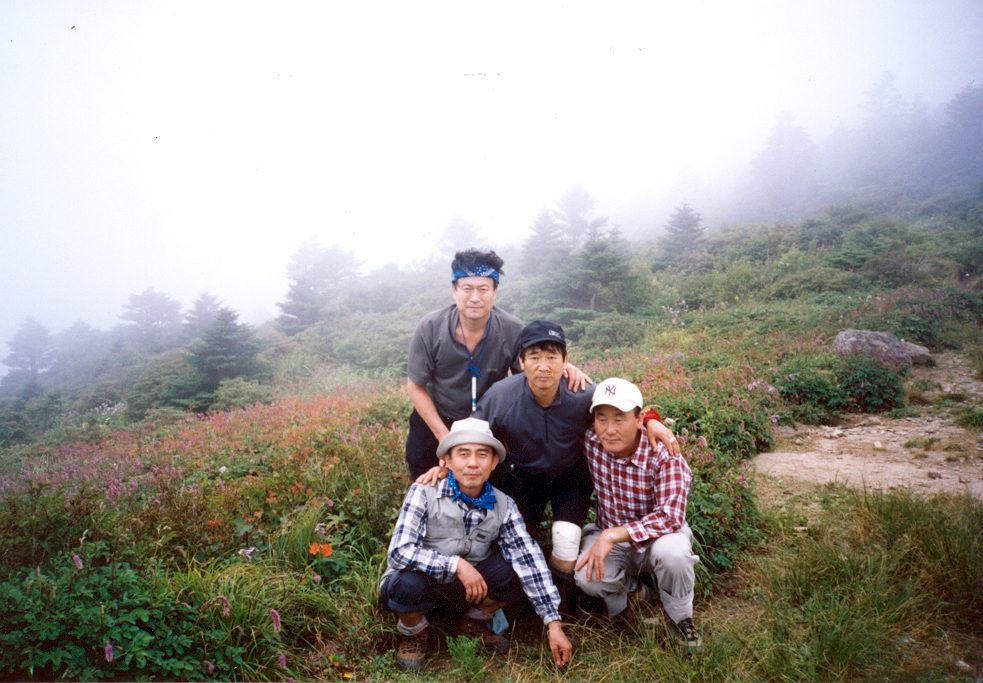 지리산 종주(세석평원) ▷ 금정구의회 의원(2003. 8. 5 ~ 8. 7)