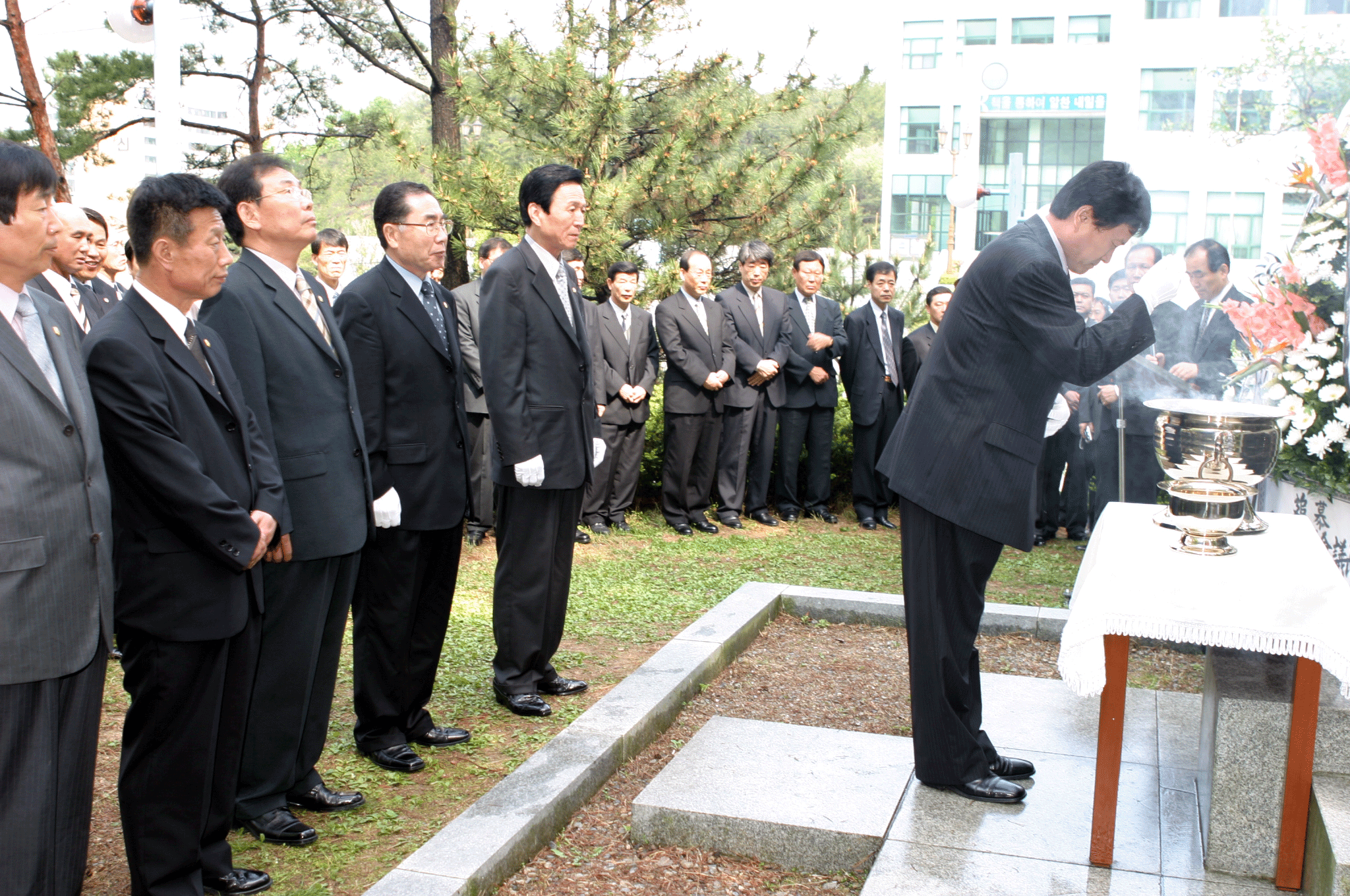제44주년 4·19혁명 기념행사(신정융 열사 추모) 참석
