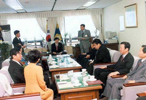중국상해보타구인민위원회방문