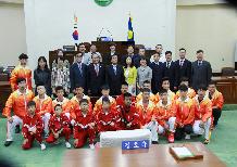 중국북경시 창평구 정부대표단 예술공연단 방문