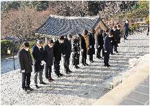 2022년 충렬사 참배