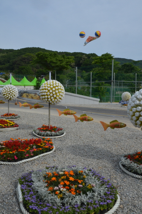 금정산성 역사문화축제 2015(막걸리꽃-모형) 0