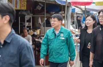 전통시장 방문 - 구서오시게시장, 남산농수산시장, 노포오시게시장