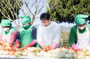 선두구동 새마을부녀회, 사랑의 김장나눔 행사