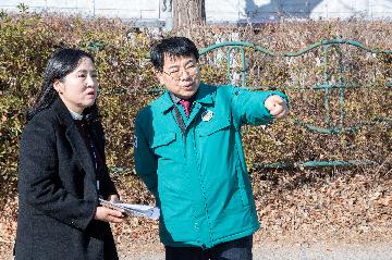 파크골프장 현장 방문