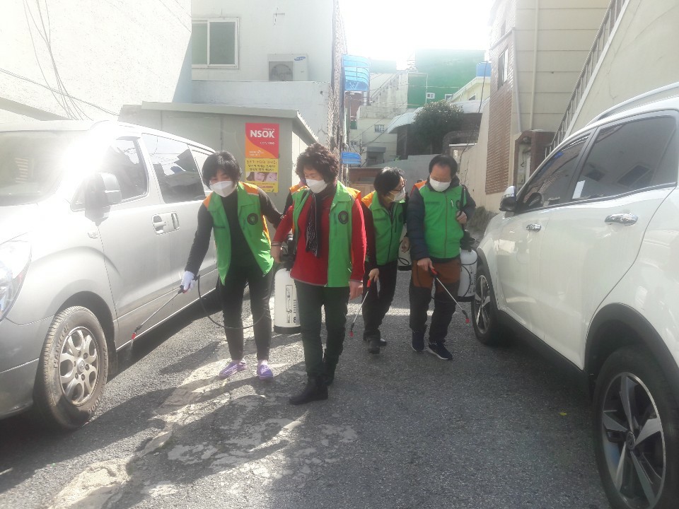 코로나19 확산방지를 위한 방역활동(3.4.) 1